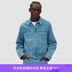 JACKET BACK 大LOGO印花牛仔夹克外套 BIRD Arte