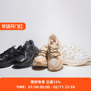 SUNCORE traceur 皮革尼龙反光机能法训跑鞋机能运动鞋 日本制