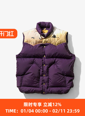 Needles x Rocky Mountain Featherbed Down 联名款复古羽绒马甲