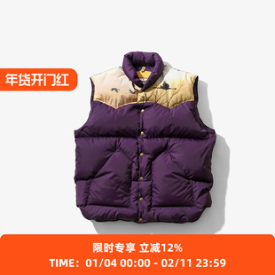 Needles x Rocky Mountain Featherbed Down 联名款复古羽绒马甲