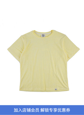 THING FABRICS Tee TF 日本今治毛巾面料有机棉短袖圆领T恤