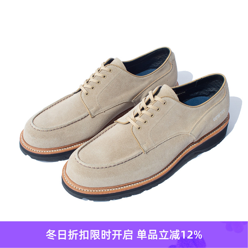 F/CE GORETEX U TIP 联名款高科技防水鞋面户外防滑V底翻毛皮皮鞋