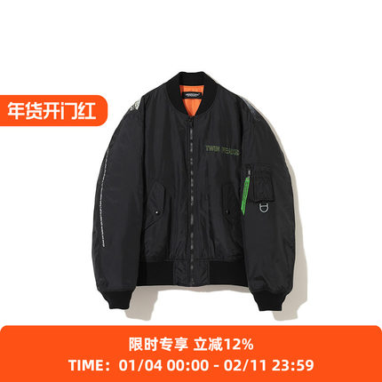 UNDERCOVER Blouson TWIN PEAKS 双面穿军事风夹克外套