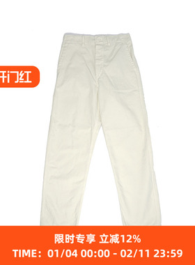 orslow FRENCH WORK PANTS (UNISEX) 中性款绒棉法式工装长裤