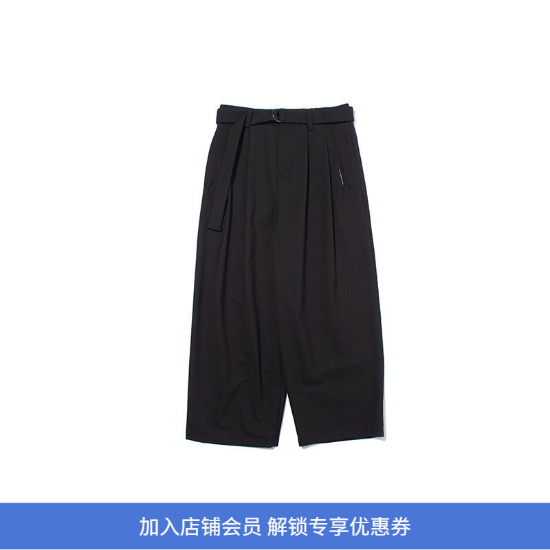F/CE WATERPROOF TECH WOOL WIDE PANTS 防水羊毛阔腿裤