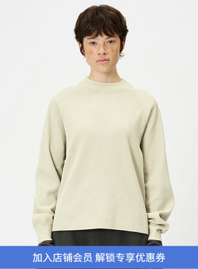 Goldwin WF Light Mock Neck L/S T-shirt 女装华夫格半高领T恤