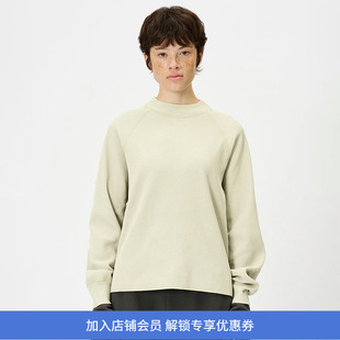 华夫格半高领T恤 Light 女装 shirt Neck Mock Goldwin