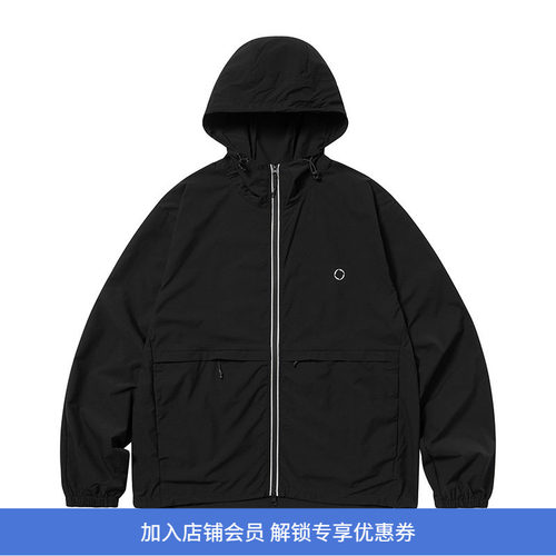 WHEELSandWIND连帽运动夹克