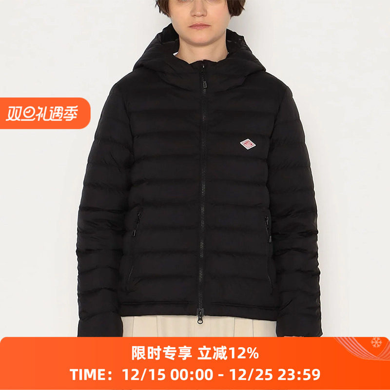 DANTON MIDDLE DOWN HOODED JACKET 女装A字形连帽羽绒服