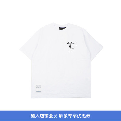WILD THINGS Golden Monkey Graphic Tee 印花圆领短袖T恤