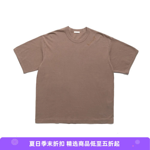 INNAT RINGER SS TEE 天然植物染色复古宽松圆领短袖T恤