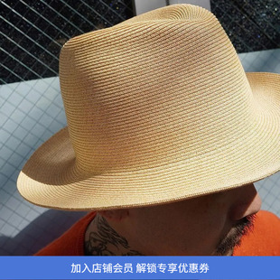 KIJIMA TAKAYUKI PAPER BRAID SOFT HAT 男士便携日本和纸渔夫帽