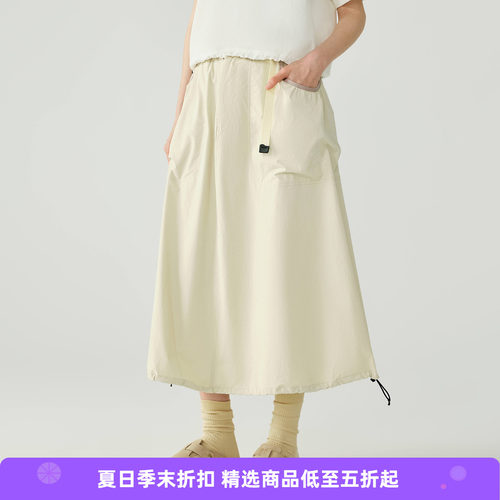 WHEELS and WIND 女装伸缩性高防水半身裙