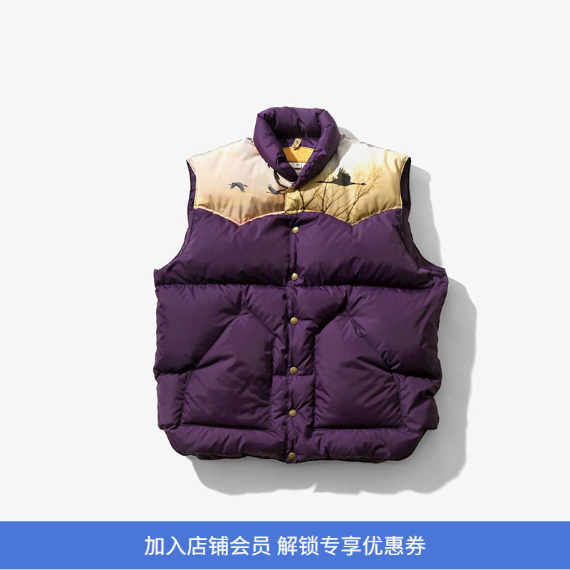 Needles x Rocky Mountain Featherbed Down 联名款复古羽绒马甲图片
