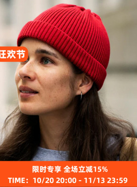 ROTOTO COTTON ROLL UP BEANIE 日本职人制男女中性纯棉针织帽子