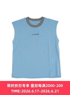 and wander dry mesh tank top 女装吸湿速干机能性背心T恤