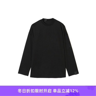 CREW 高支棉极简廓形长袖 NECK SLEEVE 圆领T恤 LONG N.HOOLYWOOD