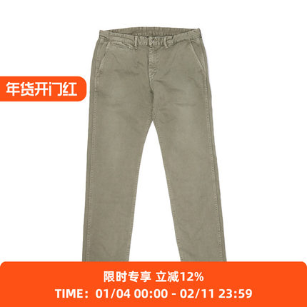 KURO S WASHED WESTPINT CHINO PANT 水洗休闲裤 长裤日本制