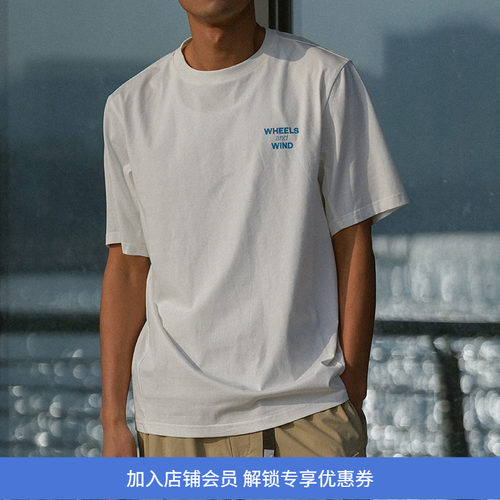 WHEELSandWIND圆领T恤