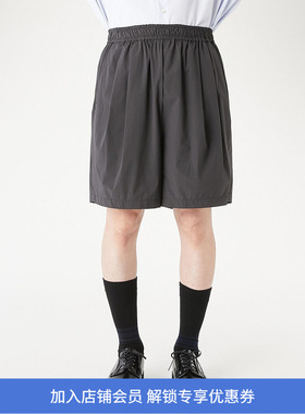 N.HOOLYWOOD 2TUCK EASY HALF PANTS 男装机能性宽松短裤