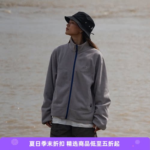 WHEELSandWIND摇粒绒开衫夹克