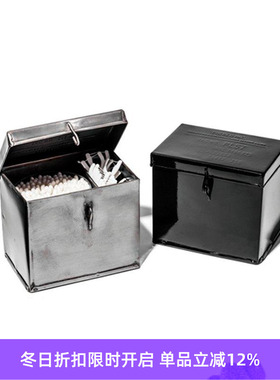 PUEBCO S.CONTAINER W/PARTITION 复古铁艺储物箱