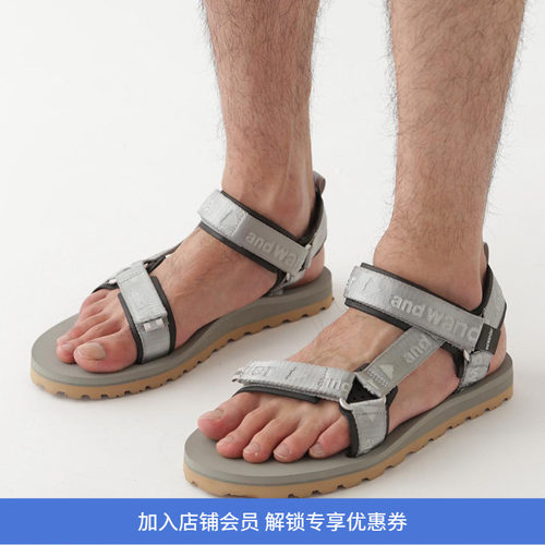 and wander Ny JQ tape sandals 男女户外凉鞋