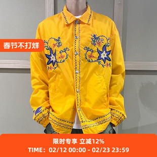 KHOKI  Cross stitch jacket 土耳其十字绣复古教练夹克外套