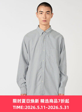 nanamica Button Down Wind Shirt 男装纽扣领经典款长袖衬衫