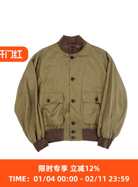 YOKE Silk Nylon Driving Blouson 丝绸尼龙军事风夹克外套