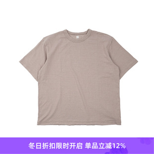 Tee特制染色加工丝棉廓形圆领短袖 Silk Plain T恤 Nep blurhms