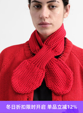 YMC SLOTTED SCARF 棉针织男女式围巾 围脖