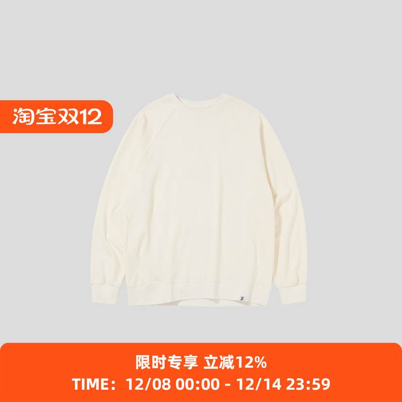 PRIMEE宽松圆领长袖T恤