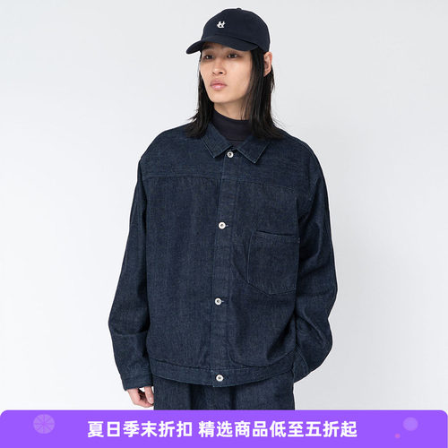 nanamica工装牛仔夹克