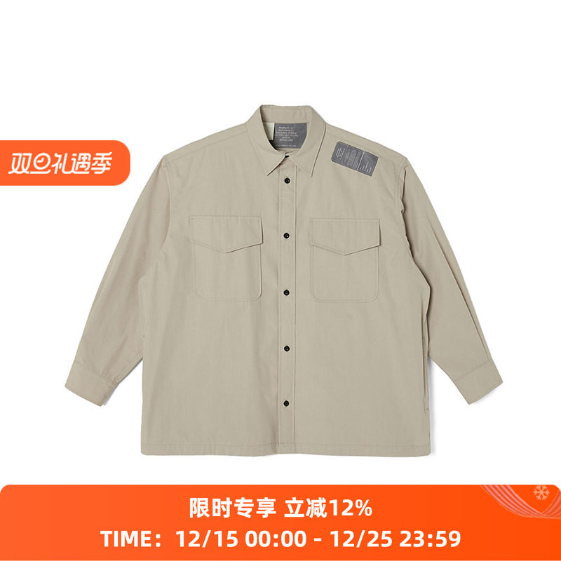 N.HOOLYWOOD CPO SHIRT 军事系列海军风长袖衬衫