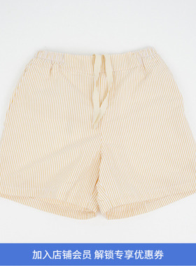 Howlin SHORTS SEERSUCKER STRIPES 比利时制女装透气泡泡纱短裤