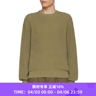 12GG KNITWEAR NICHOLSON 宽松廓形毛衣 CREW NECK男装 RIB STUDIO