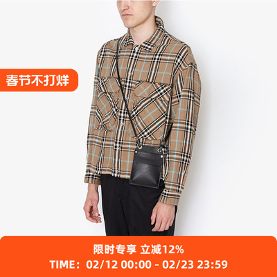 hobo日本牛皮小挎包手工制