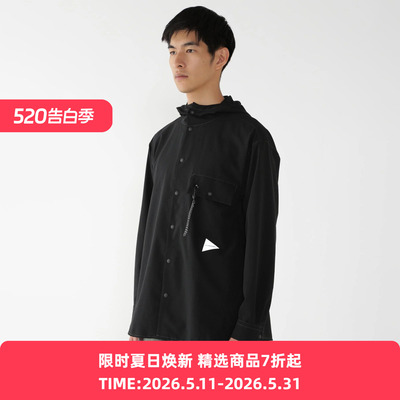 and wander dry breathable hoodie 防水弹性透气机能性连帽衬衫