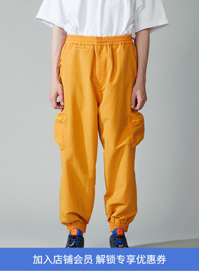 F/CE RECYCLE TECH TRACK PANTS 再生尼龙防水防风宽松收口长裤