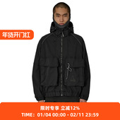 联名款 and Garment ROA Nylon wander Dye 成衣染色连帽夹克