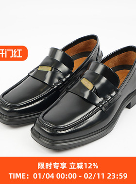 AT.KOLLEKTIVE HELSINKI V4 设计师合作系列男士皮鞋一脚蹬