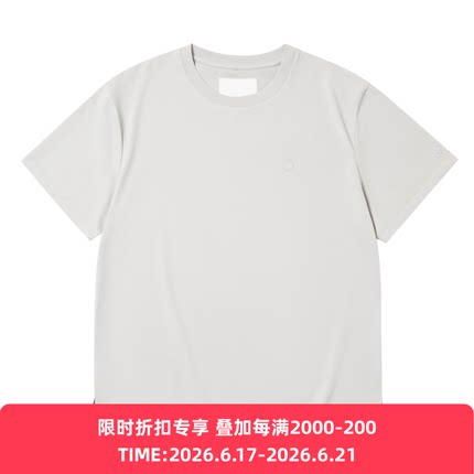 WHEELS and WIND Short Sleeve Sport Tee 运动圆领短袖T恤