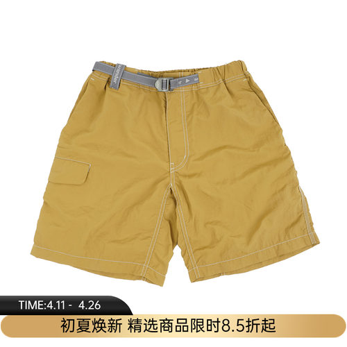 and wander Ny taffeta hiker 男女塔夫绸尼龙宽松户外机能性短裤