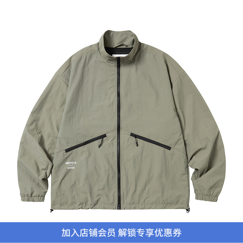 WHEELSandWIND机能运动夹克
