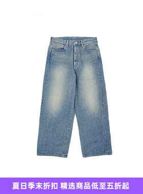 YOKO SAKAMOTO 5POCKET BAGGY PANTS 五袋宽松阔腿牛仔裤