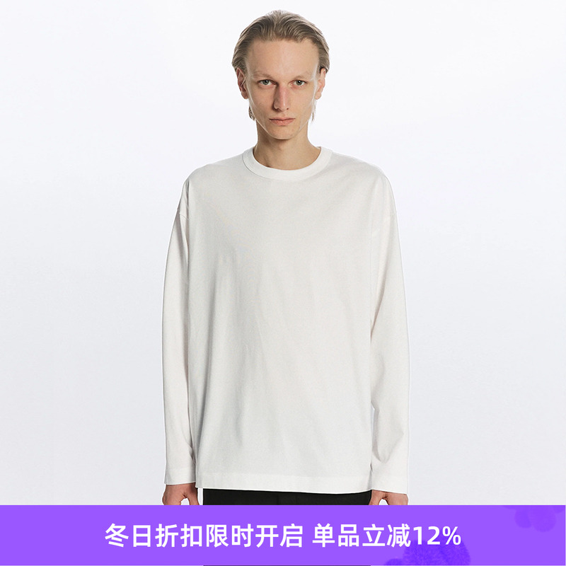 Markaware COMFORT FIT L/S Tee 80支有机埃及棉宽松廓形长袖T恤