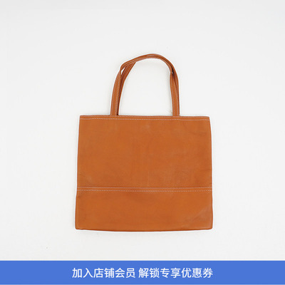 LIANCA leather thin tote-M 牛皮托特包
