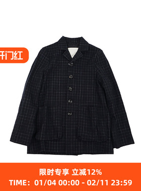 Toogood THE PHOTOGRAPHER JACKET 女装格纹英伦风夹克外套