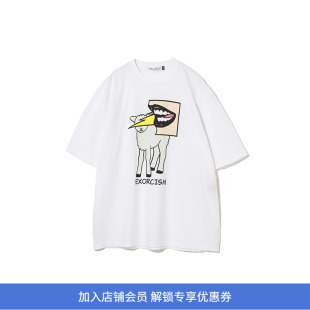 UNDERCOVER TEE EXORCISM 印花圆领短袖T恤